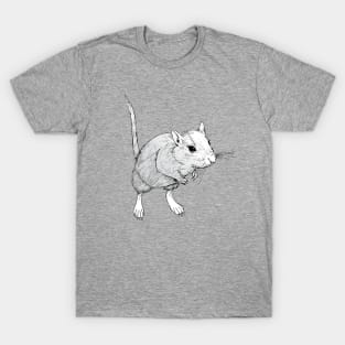 Gerbil On T-Shirt